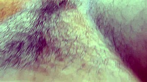 feel this hairy mature rimming your tight ass deep