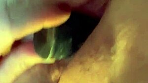 Look At Pussy Stuffed With Cum From Dildo Toys!!