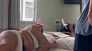 Fucking Rio's Hottest BBW with Massive Juicy Ass, Saggy Tits and Big Pussy Bareback