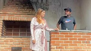 boss tricks builder into toilet check for solo vagina play