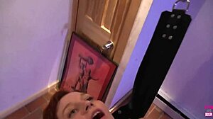 TWO TATTOOED BITCHES Foot Worship Leads To BDSM Strapon Orgasms