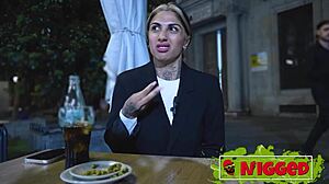 valeria del rio's wet pussy lips drippin as bbc bareback anal ass to mouth interracial slut rimjob moanin!