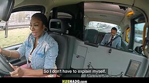 first date taxi ride turns blowjob tittyfuck missionary bubble butt pounding