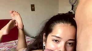 woke up to sloppy deepthroat on wellington prado's huge pink cock ponytail ass up