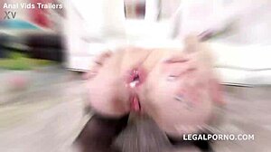 Extra sexy milf Didevi endures hardcore double anal airtight monster gape fingering cumshot creampie treatment.