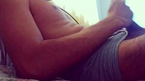 two epic solo jerks end with huge cumshots and wild orgasms