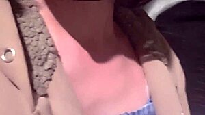 ting xuan shemale pees outdoors wild compilation! 💦🌳