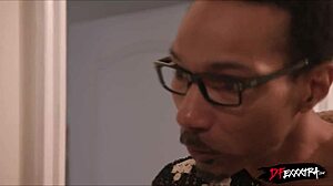 Stepdad Pounds Petite Blonde On Big Black Cock Interracial