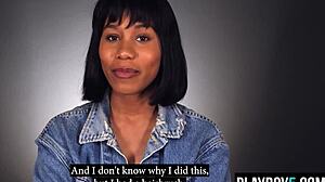 Jenna Foxx black milf masturbates to squirting orgasm