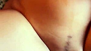 morena with big tits and ass fucks hard on rocking chair in hardcore interracial session