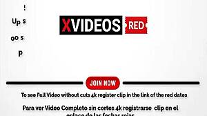 big tits latina teen sucks cock before double anal pounding