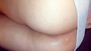 Colombian bride in robe flashes her big ass puta heat