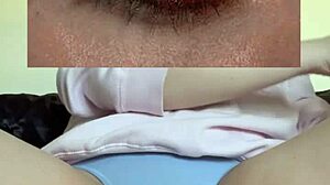 bbw stepsis masturbates banana oil cream squirting kinky food fetish