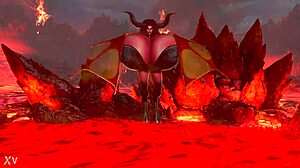 HUGE TITS Maggie’s Halloween Tease