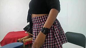 hot latina students ditch class to twerk in lingerie