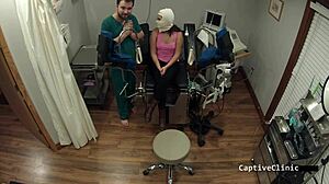 Sold for Science! Gabby Lopez Spreads Latex-Clad Ass in Humiliating BTS