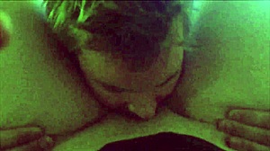 naughty reverse pov: tongue dives deep into her wet pussy