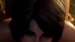 kpop mad moxxi sucks dick while pussy gets monster cock pounded 😩🍆💦