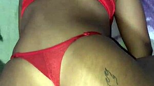 novinha curvy brasileira em lingerie fishnet abre perna pro dotado e quase goza na piroca grossa 😩🍆