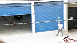 cleo cadillac street boy anal fucks boss bed