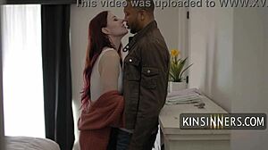 Stepmom eyes ebony stepson's hot date Jessica Ryan