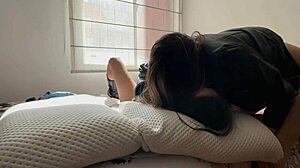 two colombian lesbians fuck leather jackets boots tribbing pov homemade