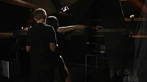 redhead's pussy drips wax then explodes in rough bondage orgasm oops!!