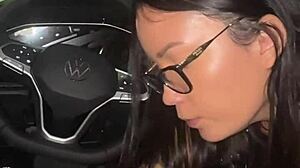 hot asian teen raw fucks rideshare driver bareback!