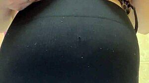 Slut Stepmom Flashes Big Milky Tits in Shower Masturbation