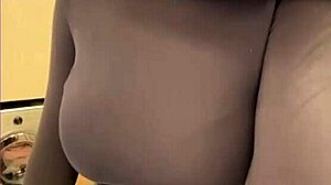 My StepMom's Milky Nipples Get a Naughty Lick