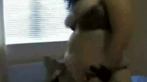 Horny fat BBW ex rides cock for facial!