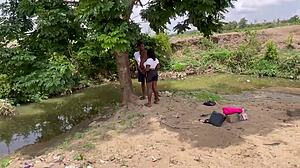 wanna worship this huge tits chubby ass girlfriend deep in the forest?