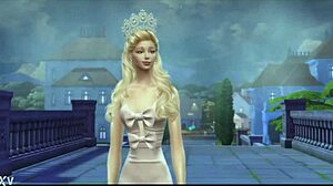 Whoa, Ariana GS's wicked pussy slammed by monster BBC gangbang!