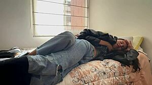 two colombian lesbians fuck leather jackets boots tribbing pov homemade