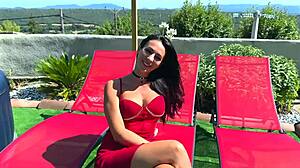 Shasha's Atomic 28-Year-Old Brunette Curves Explode Wildly!
