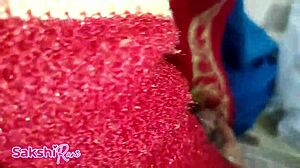 hear this indian bhabhi moan dirty during big ass doggystyle chudai closeup?