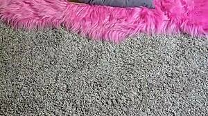 😏 bts teaser... bound in lingerie balancing on spikey heels teasing those natural tits! 👠🔥