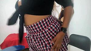 hot latina students ditch class to twerk in lingerie
