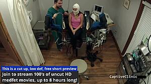 Sold for Science! Gabby Lopez Spreads Latex-Clad Ass in Humiliating BTS