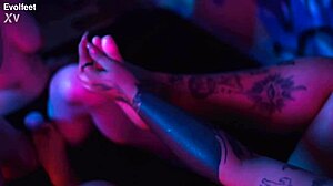 oh god these lesbian foot lovers lick toes and suck wet pussies!