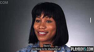 Jenna Foxx black milf masturbates to squirting orgasm