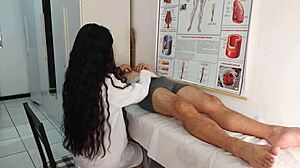 Nurse Watches Patient's Unexpected Huge Erection During Hospital Checkup