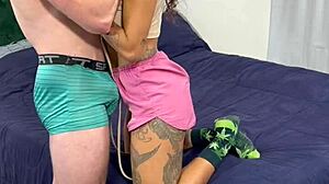 Fucked my friend's girlfriend in pool and his house raw