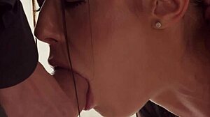 Czech best friends lick pussies tits in lesbian cunilingus