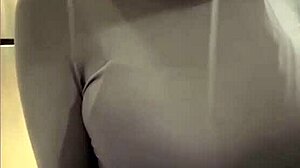 My StepMom's Milky Nipples Get a Naughty Lick