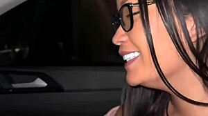 hot asian teen raw fucks rideshare driver bareback!