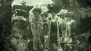 vintage london shadows host interracial lesbian threesome romp