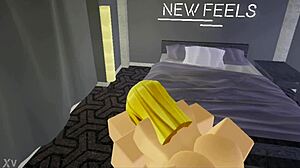 cute big tit blonde begs for my monster cock cowgirl ride