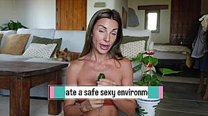 Roxy Fox's femdom handjob milks cock perfectly