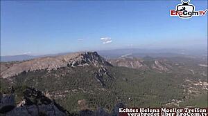 Petite German Blonde Teen Glasses Outdoor User Fuck Cum